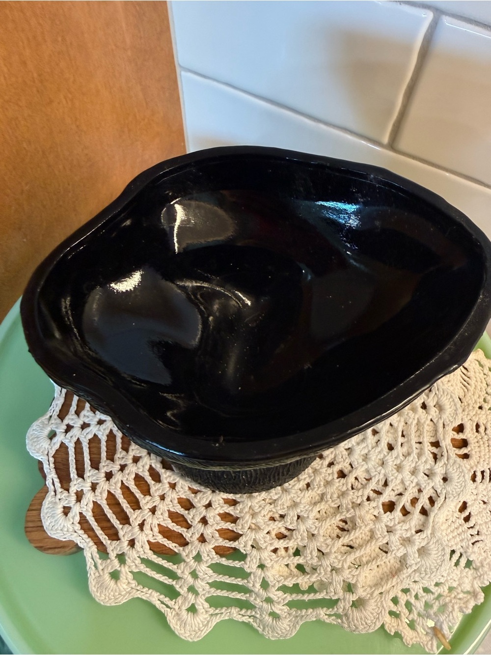 Vintage Black Rooster LE Smith Candy dish - Picture 4 of 11
